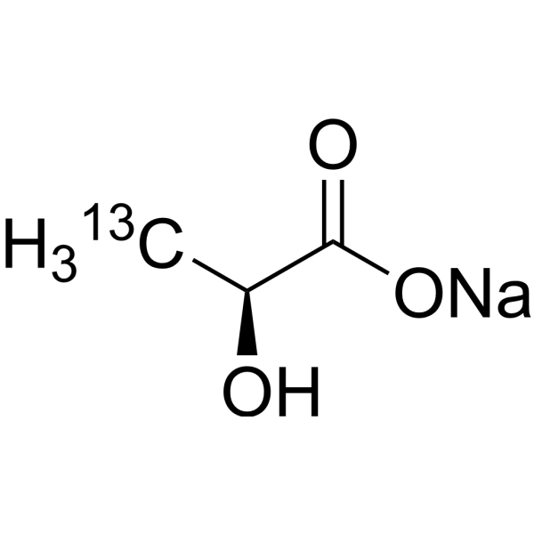Lactate-13C-1 sodium (Lactic acid-13C-1 sodium) 201595-70-2
